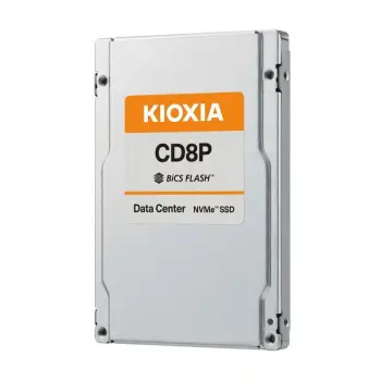 SSD të Brendshme Kioxia CD8P-R Series /1.92TB / PCIe 4.0 x4, 2.5″/ 256MB Cache