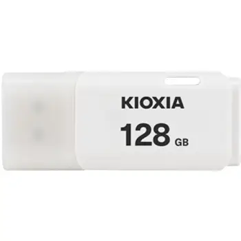 USB Flash Drive STICK KIOXIA USB 2.0 TransMemory U202 128GB – e bardhë
