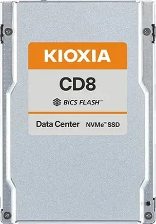 SSD KIOXIA CD8-V 3.2 TB, 2.5", PCI Express 4.0 NVMe, BiCS FLASH TLC