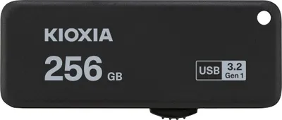 USB Kioxia TransMemory U365, 256GB, USB 3.2, e zezë - 2