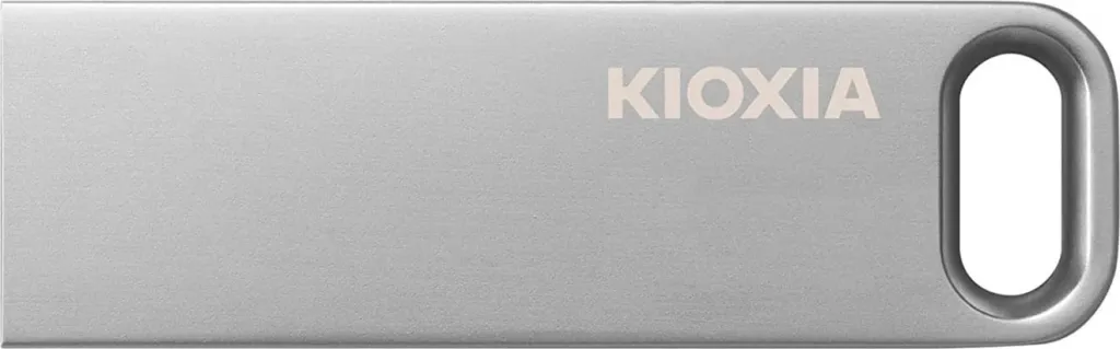 USB Kioxia 64GB U366 Biwako, USB 3.0, silver - 1