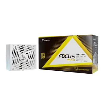 Furnizues energjie PC, Seasonic, Focus GX-750 (FOCUS-GX-750-V4-WHITE), 750 W, e bardhë