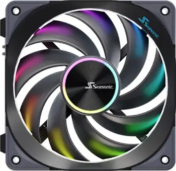 Ventilatorë kase Sea Sonic MagFlow 1225PWM ARGB 120mm 3-set