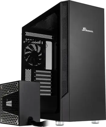 Kutia gaming Seasonic Arch Q503 me PSU DGC-650, ATX, USB-C, e zezë