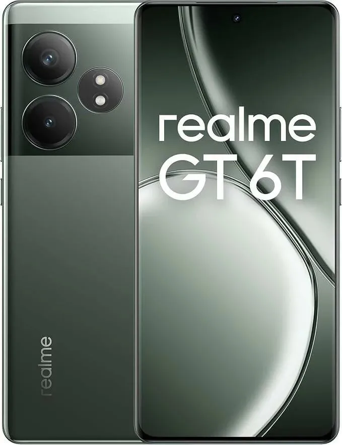 Celular Realme GT 6T 12GB 256GB Razor Green - 1