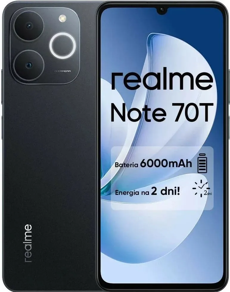 Celular Realme Note 70T, 4GB/128GB, i zi - 1
