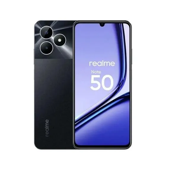 Telefon realme Note 50 RMX3834 3/64GB,e zezë - 1