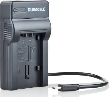 Karikues për bateri Duracell DRP5962, i zi