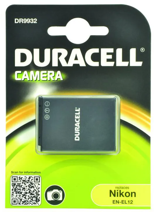 Bateri Alternative Duracell për Nikon EN-EL12 - 1
