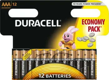 Bateri Duracell Basic AAA/ R03, 12 copë