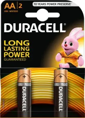 Bateri Duracell Basic AA / R6, 1.5V, 2 copë