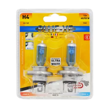 Lampa Gar H4 12v 60-55w 2/1 Superwhite 4500k Blister
