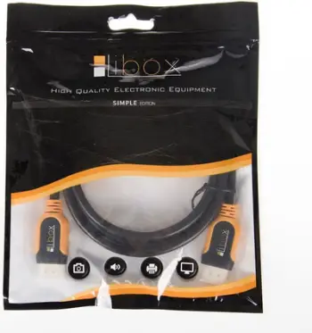 Kabllo Libox HDMI - HDMI (LB0056-1.5), 1.5m, e zezë