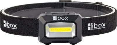 Llambë frontale Libox LB0107, e zezë LED - 2