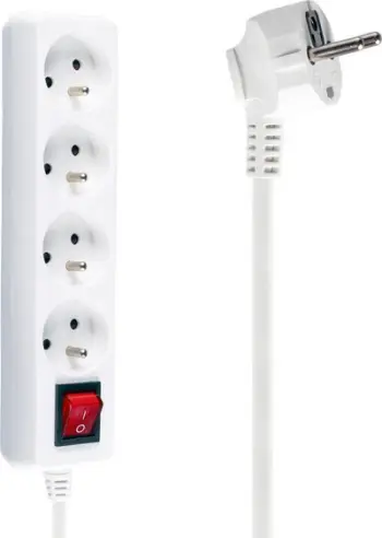 Kabllo vazhduese Libox (LB0083-3), 3 m, e bardhë