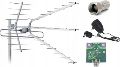 Antenë RTV Libox DVB-T, Combo LB2100W | VHF, UHF, LTE, e bardhë - 2