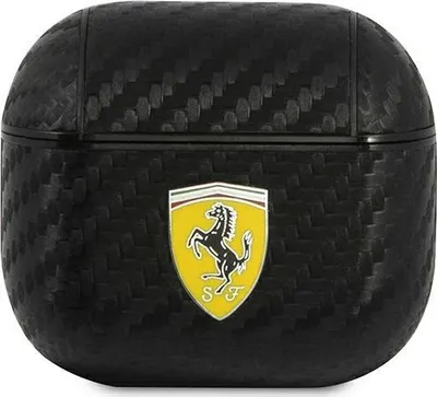 Mbrojtëse Ferrari për Apple AirPods 3, e zezë - 1