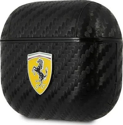 Mbrojtëse Ferrari për Apple AirPods 3, e zezë - 2