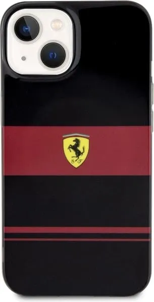 Mbështjellës Ferrari Combi MagSafe për iPhone 14 6.1", i zi - 2