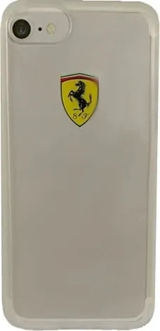 Mbështjellës Ferrari FEHCRFP7TR1 për iPhone 7/8/SE 2020/SE 2022, transparent - 1