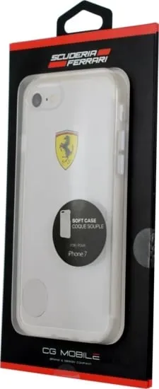 Mbështjellës Ferrari FEHCRFP7TR1 për iPhone 7/8/SE 2020/SE 2022, transparent - 2