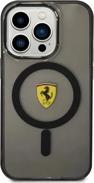 Kuti mbrojtëse Ferrari Combi MagSafe për iPhone 14 Pro, kompatibile me MagSafe, e zezë - 2