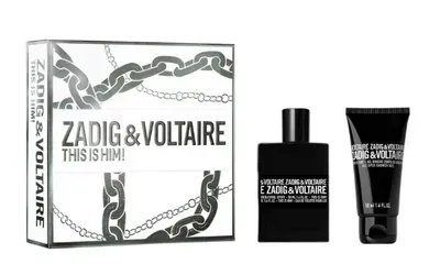 Set Eau de Toilette për meshkuj Zadig&Voltaire This Is Him! 50ml + shower gel 50ml - 1