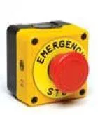 Buton emergjence Promet, i verdhë / zi - 1