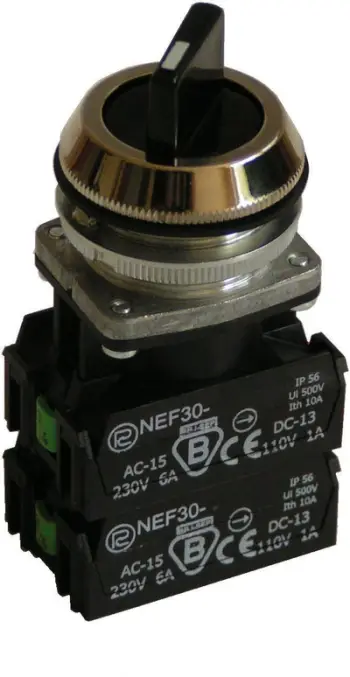 Buton kontrolli Promet, 30 mm, 2Z / 2R, i zi