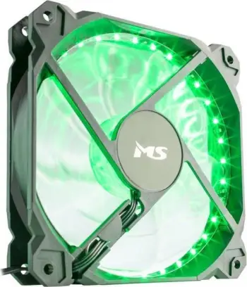 Ftohës MS FREEZE L221 LED, 120 mm, i gjelbër