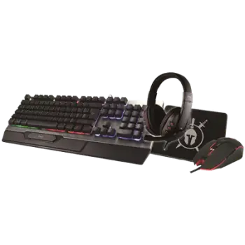Set MS Gaming ELITE C500 4në1, (tastierë + maus + mauspad + kufje)