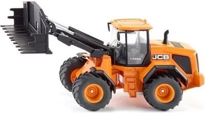 Lodër Siku Super - JCB 435S Agri, portokalli - 1