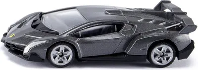 Makinë lodër Siku Lamborgini, e zezë - 1