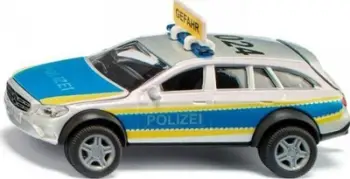 Lodër makinë policore Siku Mercedes E-Class All Terrain, shkalla 1:50, për fëmijë 3+ vjeç, blu