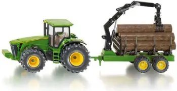 Traktor me rimorkio Siku, i gjelbër