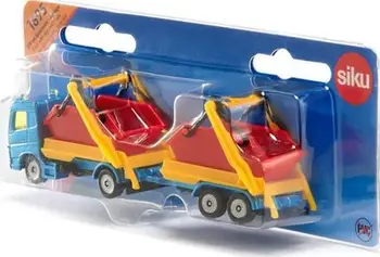 Lodër kamion Siku 1695 Truck with container and trailer, me rimorkio, me 2 kontejnerë, shumëngjyrësh