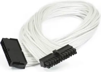 Kabllo për pllakë amë Phanteks PH-CB24P_WT, ATX24 në ATX24, 0.5m, e bardhë