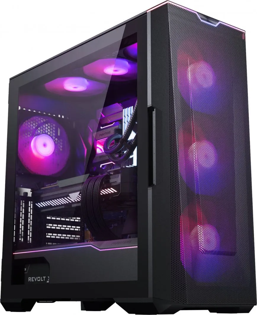 Kasë Phanteks Eclipse G500A ARGB, Midi Tower - 2