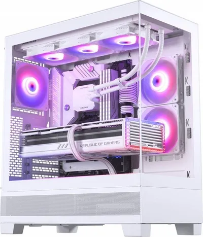 Kasë Phanteks XT View Tempered Glass Windows, D-RGB, e bardhë - 2