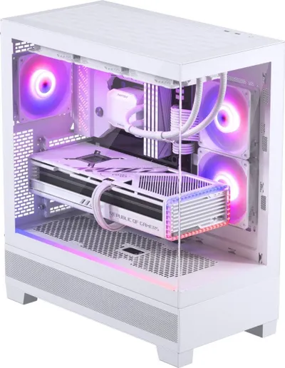 Kasë Phanteks XT View Tempered Glass Windows, D-RGB, e bardhë - 11