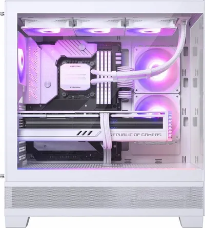 Kasë Phanteks XT View Tempered Glass Windows, D-RGB, e bardhë - 3