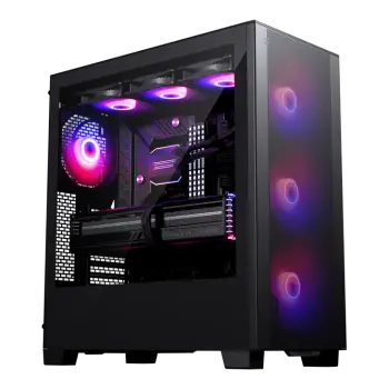 Kasë Phanteks XT Pro Ultra Tempered Glass Windows, D-RGB, e zezë