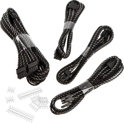 Set kabllosh Phanteks PH-CB-CMBO_XSV, 0.5m, argjendtë - 1