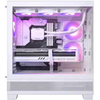Shtëpizë E Zbrazet Phanteks Xt View Mid Tower Drgb , Bardhë