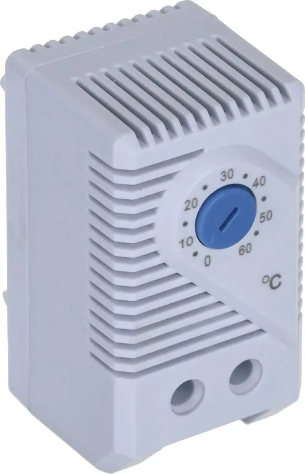Termostat ALANTEC KTS, kontroll rrotullues, plastikë, gri - 2