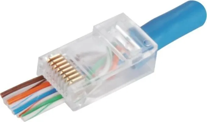 Konektor RJ-45 Alantec WT118, Transparent - 2