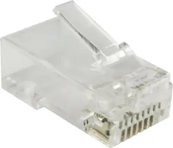 Konektor RJ-45 Alantec WT118, Transparent