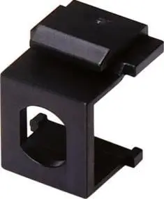 Adapter Keystone Alantec MKA-ST-C, për ST simplex, plastikë, i zi