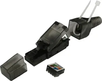 Prizë rrjeti Alantec WT113 RJ45, UTP Cat 6A 10G, PoE+, toolless