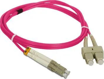 Kabllo Alantec Patch cord MM OM4 LC-SC, 2 m, e vjollcë - 1